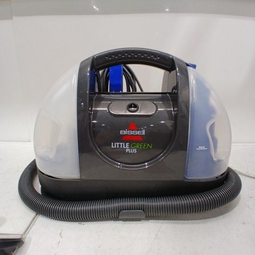 BISSELL LITTLE GREEN PORTABLE CARPET & UPHOLSTERY DEEP CLEANER - 48OZ TANK - BLUE/BLACK - (MODEL: 14006) image 4