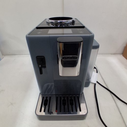 DE'LONGHI RIVELIA AUTOMATIC ESPRESSO MACHINE WITH GRINDER & MILK FROTHER ALL-IN-ONE COFFEE MAKER, HOT & ICED LATTE - 47 OZ - PEBBLE GREY (MODEL:EXAM44055G) image 6