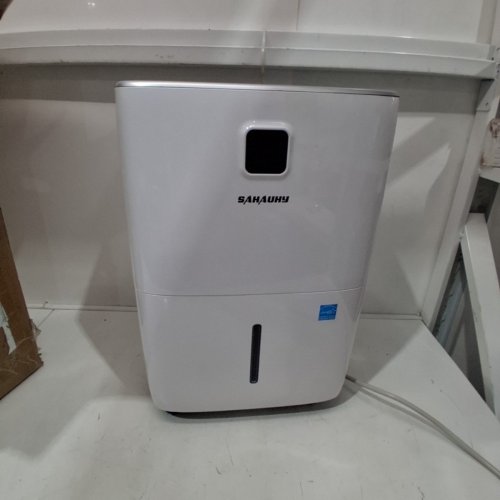SAHAUHY SMART DEHUMIDIFIER UP TO 6,200 SQ. FT WITH DRAIN HOSE - WHITE - (MODEL: WTE120P-035P) image 3