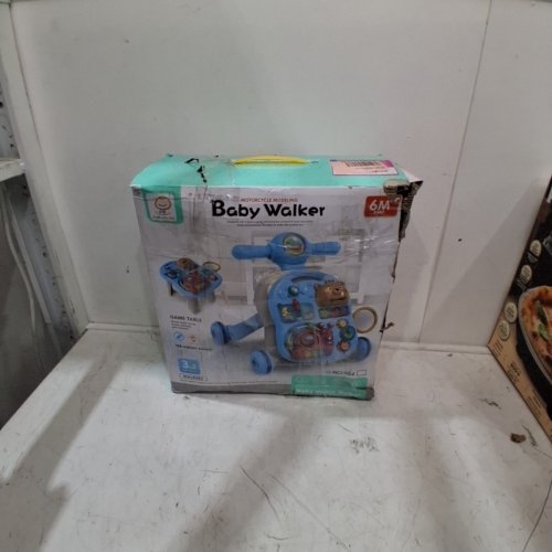 YOLAY 3 IN 1 BABY WALKER PUSH WITH WHEELS - PINK (MODEL: 965) image 5