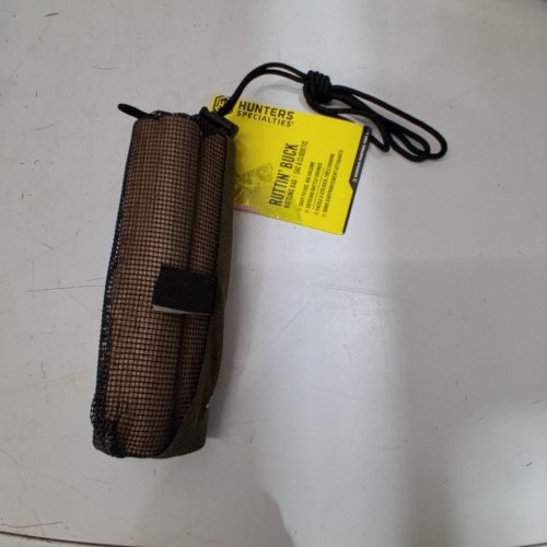 4PC HUNTERS SPECIALTIES RUTTIN' BUCK RATTLE BAG - OLIVE (MODEL: HS-00181) image 2