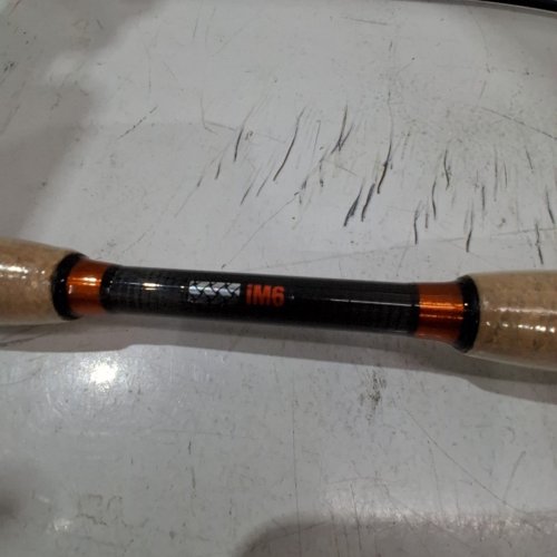 IM6 FISHING ROD - 7FT- MEDIUM ACTION, 8-16 LBS LINE - BLACK, TAN, AND COPPER image 4