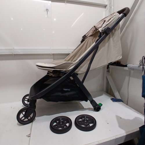 UPPABABY MINU V3 LIGHTWEIGHT FOLDABLE STROLLER - ADA (SANDSTONE MÉLANGE) (MODEL: 0803-MIN-NA-ADA) image 2