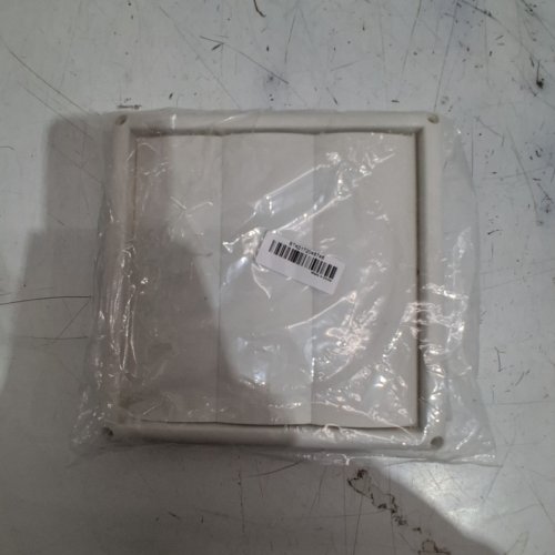 VENT COVER FOR EXTERIOR WALL VENTILATION - 8" X 8" - WHITE (MODEL : 09337353740972) image 2