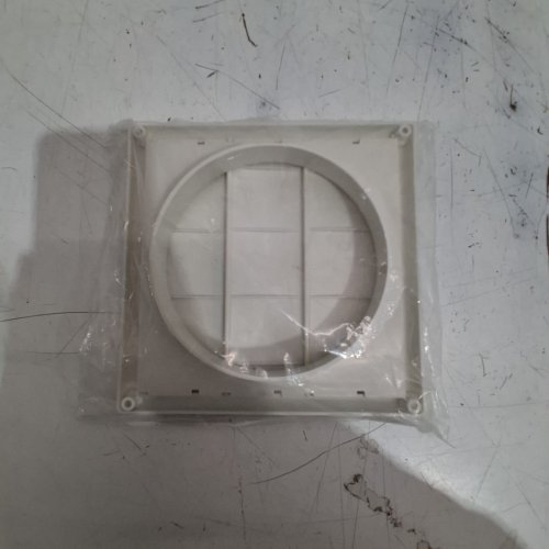 VENT COVER FOR EXTERIOR WALL VENTILATION - 8" X 8" - WHITE (MODEL : 09337353740972) image 3