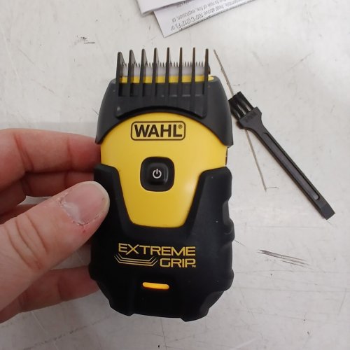 WAHL LITHIUM ION EXTREME GRIP BODY GROOMER - 5 V 1 A - BLACK AND YELLOW (MODEL: 6230) image 2