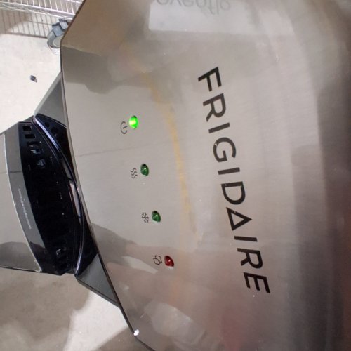 FRIGIDAIRE HOT AND COLD WATER DISPENSER - 5 GALLON - STAINLESS STEEL/BLACK (MODEL: EFWC505) image 2