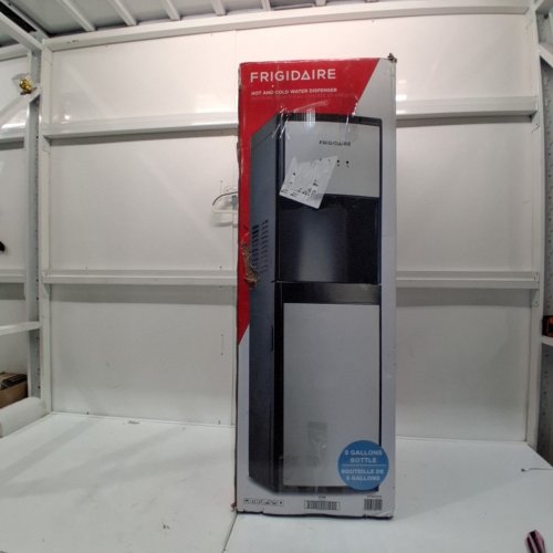 FRIGIDAIRE HOT AND COLD WATER DISPENSER - 5 GALLON - STAINLESS STEEL/BLACK (MODEL: EFWC505) image 6