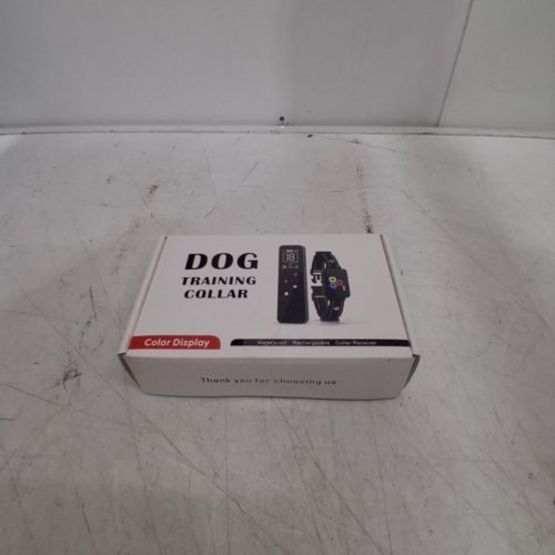 REMOTE WATERPROOF DOG TRAINING COLLAR WITH SCREEN - 3300FT - BLACK image 4