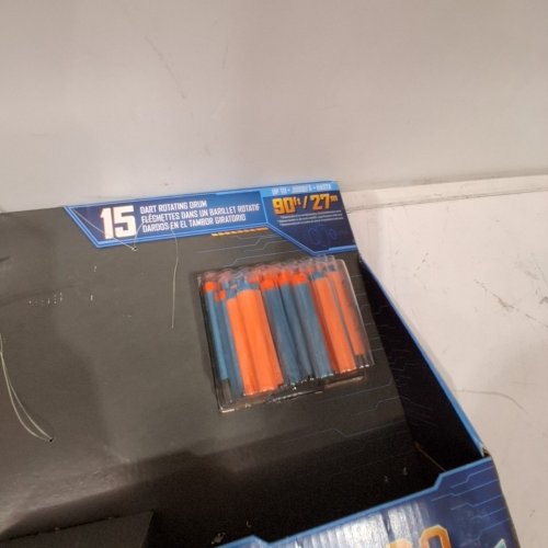 NERF ELITE 2.0 DART BLASTER - 15 DART CAPACITY - BLUE / ORANGE image 5