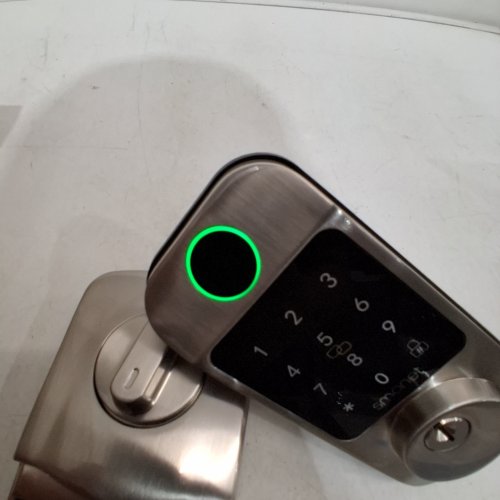 SMONET SMART WIFI FINGERPRINT BLUETOOTH DEADBOLT LOCK - SILVER (MODEL: M6-SWF-S) image 2
