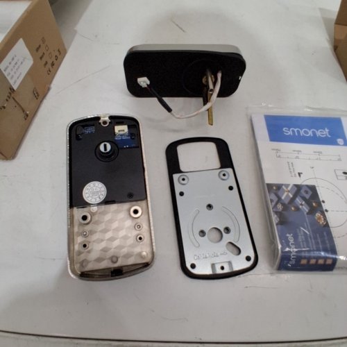 SMONET SMART WIFI FINGERPRINT BLUETOOTH DEADBOLT LOCK - SILVER (MODEL: M6-SWF-S) image 7