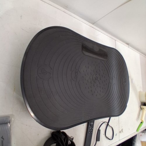 MERACH VIBRATION PLATE EXERCISE MACHINE WITH LED TOUCH SCREEN BLUETOOTH PULL CORD - 300LBS MAX/CAP - BLACK (MODEL: MR-2533) image 4