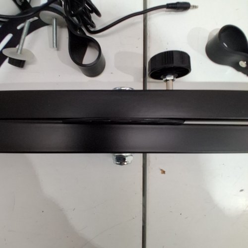 ROCKJAM KEYBOARD STAND AND BENCH SET WITH HEADPHONES- BLACK image 6