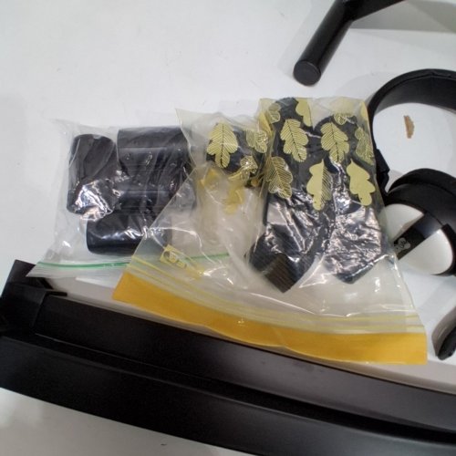 ROCKJAM KEYBOARD STAND AND BENCH SET WITH HEADPHONES- BLACK image 9