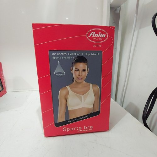 WOMEN'S ANITA ACTIVE AIR CONTROL DELTA PAD SPORTS BRA - 36E - SMART ROSE (STYLE: 5544) image 2