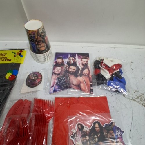 89PC WWE PARTY SUPPLIES SET - MULTICOLOURED (MODEL : 51081824) image 3