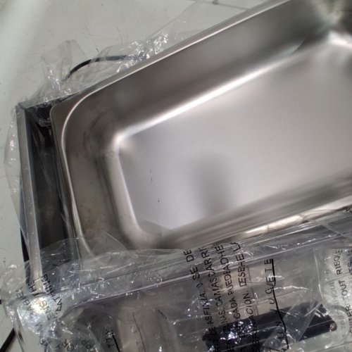 PROCTOR SILEX TRIPLE BUFFET SERVER & FOOD WARMER - 2.5 QUART - STAINLESS STEEL/BLACK (MODEL: 34300RG) image 4