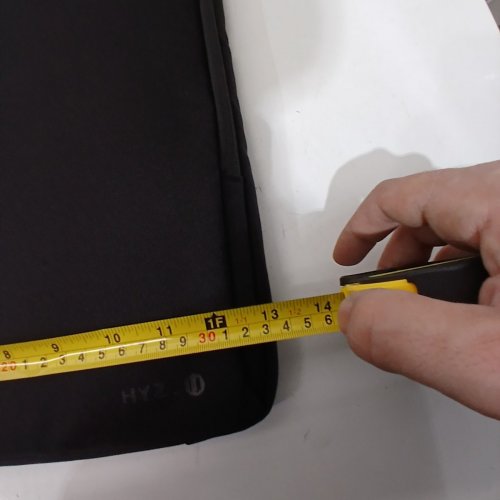 HYZU LAPTOP CARRYING BAG - 13" X 18" - BLACK image 4
