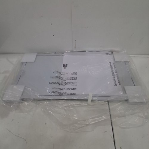 EASY INSTALL HINGED GALVANIZED STEEL SERVICE/ACCESS PANEL WITH SCREWDRIVER LATCH - 30" X 15" - WHITE (MODEL: 9.03.S008.2346A) image 2