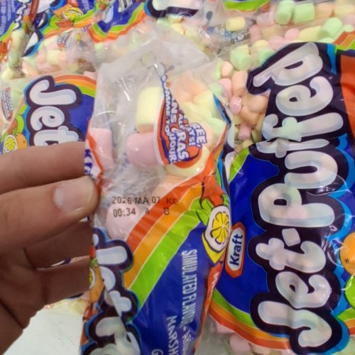 *RECENTLY EXPIRED* 12PK KRAFT JET-PUFFED FRUIT FLAVORED MINI MARSHMALLOWS - 250G EACH image 4
