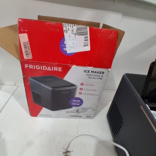FRIGIDAIRE RETRO FREESTANDING BULLET SHAPED ICE MAKER - 26LB - GREY (MODEL: EFIC513-GREY) image 5