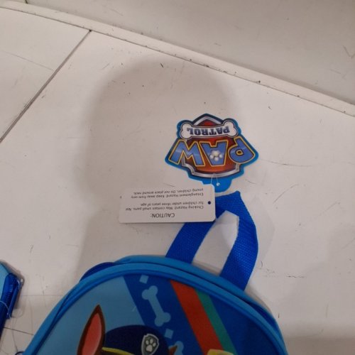 2PC MINI PAW PATROL BACKPACK AND PENCIL POUCH SET - 10" - BLUE image 4