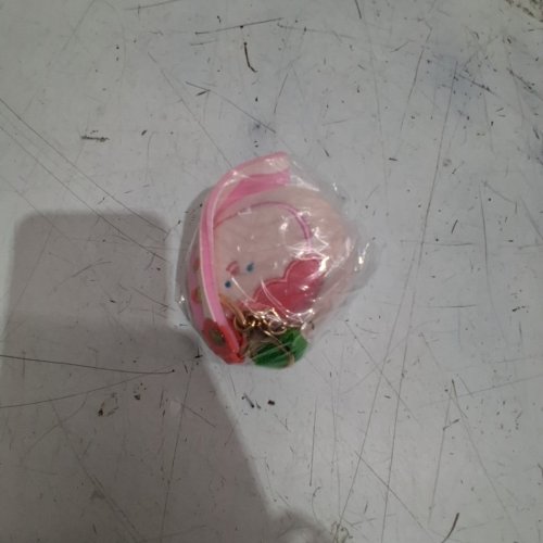 GENERIC PLUSH KEYCHAIN - PINK / GREEN / PEACH (STYLE : 06928701639845) image 4