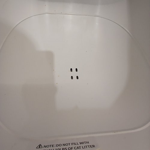 OPEN-TOP AUTOMATIC ROBOT LITTER BOX FOR MULTIPLE CATS WITH APP CONTROL - 10L - WHITE (MODEL: CH-ICB024) image 5