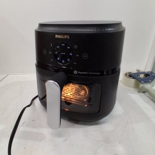 PHILIPS 2000 SERIES 13 FUNCTION COMPACT AIRFRYER WITH COOKING WINDOW & RAPID AIR TECHNOLOGY - 6.6QT - BLACK (MODEL: NA230/00) image 2