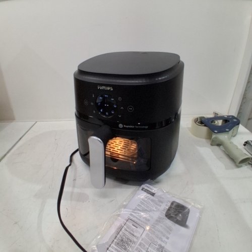 PHILIPS 2000 SERIES 13 FUNCTION COMPACT AIRFRYER WITH COOKING WINDOW & RAPID AIR TECHNOLOGY - 6.6QT - BLACK (MODEL: NA230/00) image 3