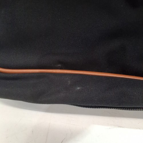 LUMESNER CARRY ON EXPANDABLE TRAVEL BACKPACK - BLACK/BROWN image 3