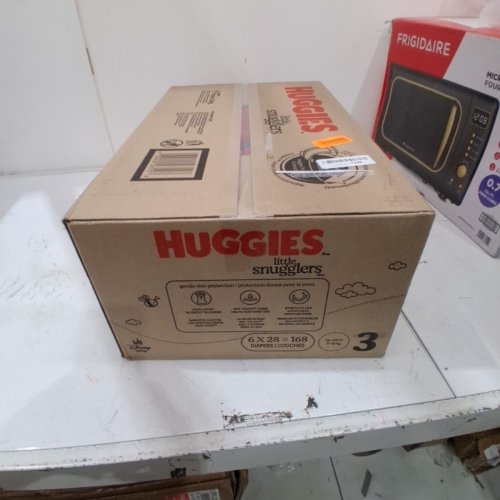 168PK HUGGIES LITTLE SNUGGLERS DIAPERS - SIZE 3 - WINNEY THE POOH image 2