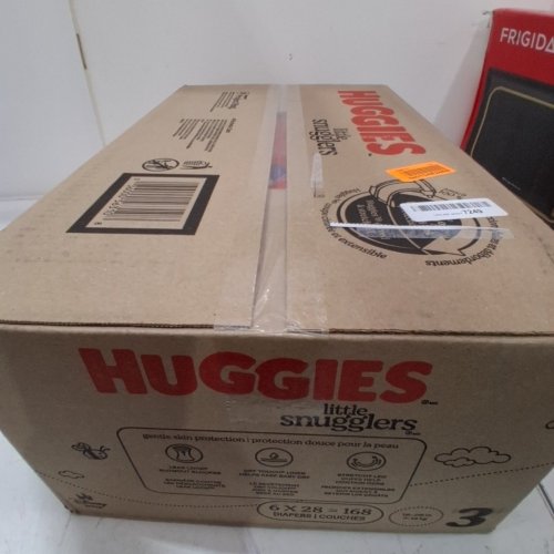 168PK HUGGIES LITTLE SNUGGLERS DIAPERS - SIZE 3 - WINNEY THE POOH image 3