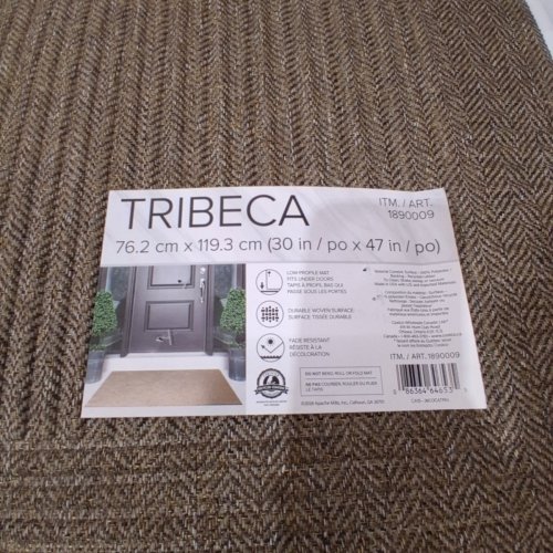 TRIBECA INDOOR/OUTDOOR MAT - 30" X 47" - NATURAL (MODEL: 1890009) image 4