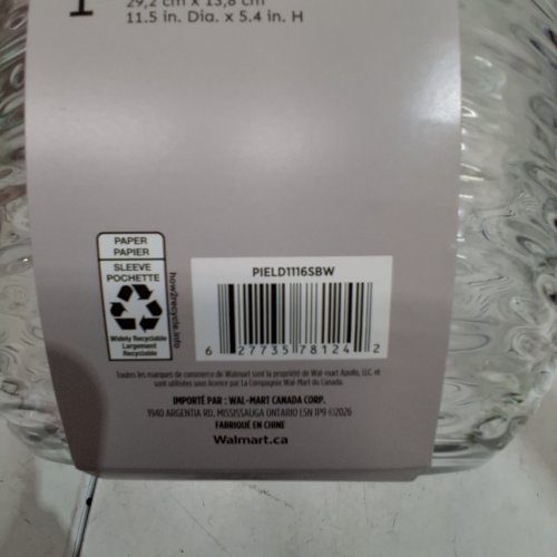 3PC HOMETRENDS CHILLED SERVING BOWL SET - 11"/11.5" - CLEAR (MODEL: PIELD1116SBW) image 2