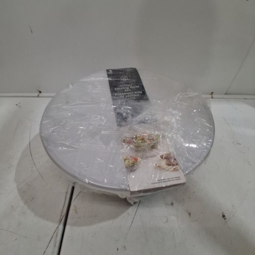 3PC HOMETRENDS CHILLED SERVING BOWL SET - 11"/11.5" - CLEAR (MODEL: PIELD1116SBW) image 4