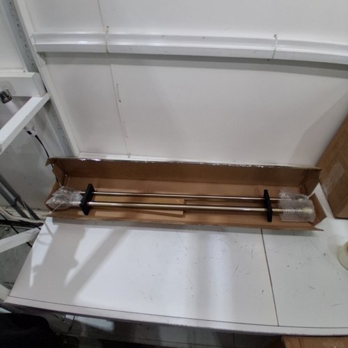 FUMLYATE ADJUSTABLE DOUBLE CURTAIN RODS - 36" - 72" - ANTIQUE BRONZE (MODEL: FA-113) image 2