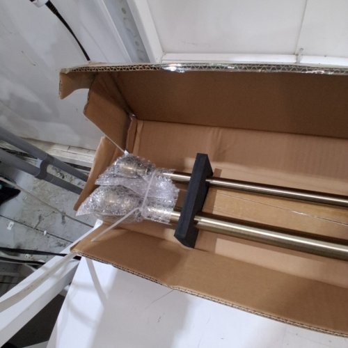 FUMLYATE ADJUSTABLE DOUBLE CURTAIN RODS - 36" - 72" - ANTIQUE BRONZE (MODEL: FA-113) image 3