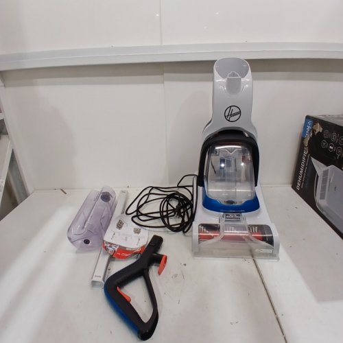 HOOVER CORDED POWERDASH PET COMPACT LIGHTWEIGHT CARPET CLEANER - WHITE/BLUE (MODEL: FH50705VCD) image 3