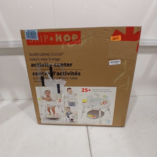 SKIP HOP EXPLORE & MORE BABY'S VIEW 3 STAGE ACTIVITY CENTER - SILVER LINING CLOUD (MODEL: ‎303326) image 4