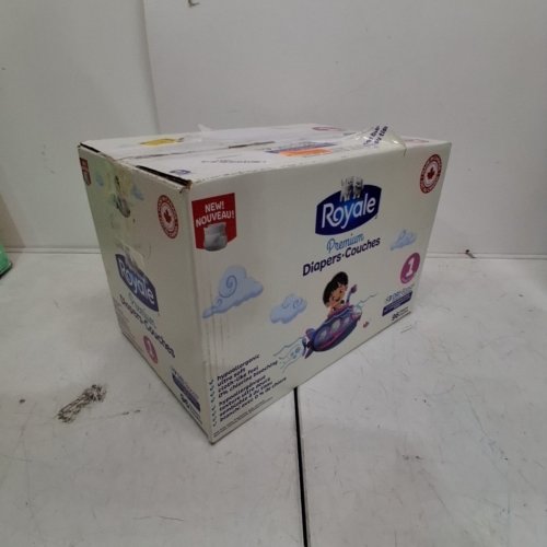 96PK ROYALE PREMIUM DIAPERS - SIZE 1 - 8 TO 14LBS image 4