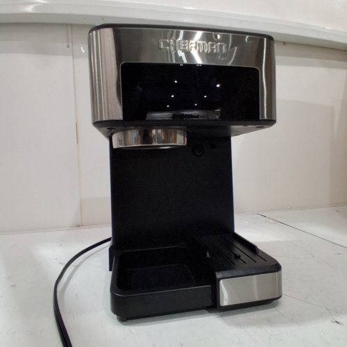 CHEFMAN 6-IN-1 ESPRESSO MACHINE - 15-BAR/1.8L WATER RESERVOIR - STAINLESS STEEL/BLACK (MODEL: RJ54-V2) image 3