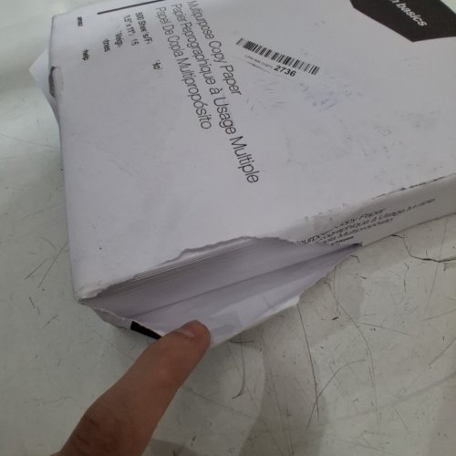 500PK AMAZON BASICS MULTIPURPOSE COPY PAPER (1000 SHEETS TOTAL) - 8.5" X 11" - WHITE image 2