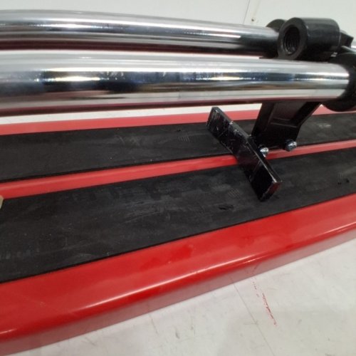 TOOLTECH REPLACEABLE CUTTING BLADES HEAVY DUTY TWO-ROD RAIL SYSTEM TILE CUTTER - 24" - RED (MODEL: 130024) image 3