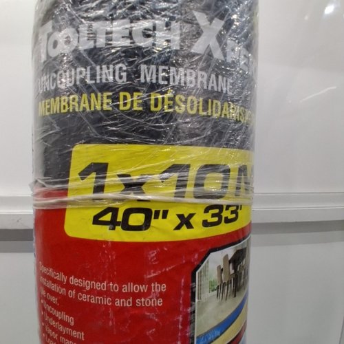 TOOLTECH XPERT TILE UNDERLAYMENT UNCOUPLING MEMBRANE- 33FT X 40"- BLUE (MODEL: ‎110510) image 3