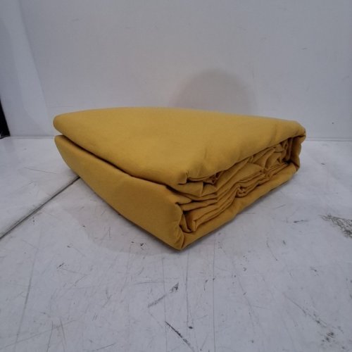 2PC KRINKLE DUVET COVER SET - QUEEN - MUSTARD image 3