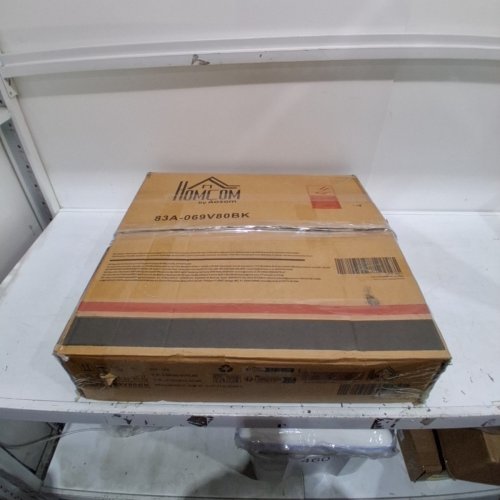 HOMCOM ROUND BAR TABLE FOR TWO - 23.6" X 23.6" X 40.2" - BLACK (MODEL: 83A-069V80BK) image 7