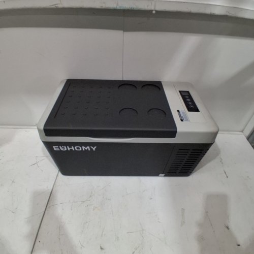 EUHOMY PORTABLE CAR REFRIGERATOR WITH APP CONTROL - 18L - 12V - FROM -4° TO 68°F - BLACK/GREY (MODEL: CFC-18 / CF004-18BL-CAEH) image 2