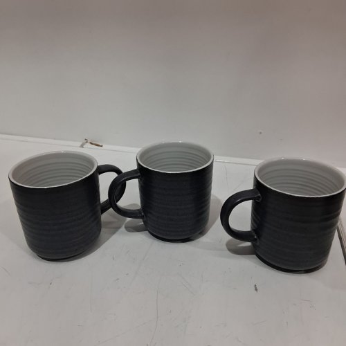 3 TRENT COFFEE MUGS - 13 OZ - CHARCOAL (MODEL: SABTRMUGCAN) image 3